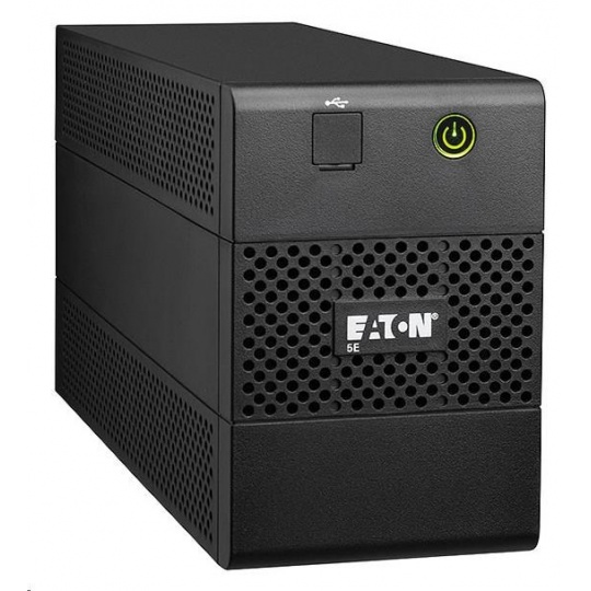 Eaton 5E 650i USB DIN, UPS 650VA / 360 W, 2 zásuvky IEC, 1 zásuvka schuko