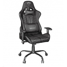 BAZAR - TRUST herní křeslo GXT 708 Resto Gaming Chair, černá - Poškozený obal (Komplet)