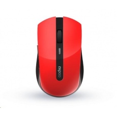 RAPOO myš 7200M Multi-mode bezdrátová, červená