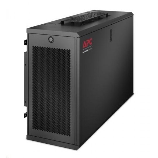 APC NetShelter WX 6U Low-Profile Wallmount Enclosure 230V Fans