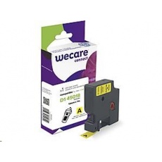 WECARE ARMOR páska pro DYMO S0720580, černá/žlutá, 12mm x 7m WECARE ARMOR páska pro DYMO S0720580, černá/žlutá, 12mm x 7m