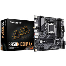 GIGABYTE MB Sc AM5 B650M D3HP AX, AMD B650, 4xDDR5, 2xDP, 1xHDMI, WiFi, mATX