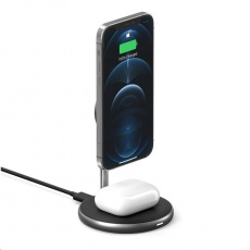 HyperJuice 2v1 magnetická bezdrátová nabíječka pro iPhone 12 a AirPods HyperJuice 2v1 magnetická bezdrátová nabíječka pro iPhone 12 a AirPods