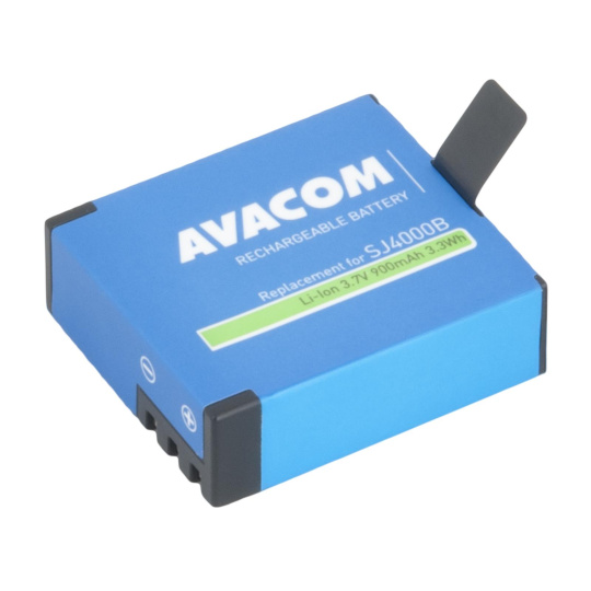AVACOM baterie pro Sjcam Li-Ion 3.7V 900mAh 3.3Wh pro Action Cam 4000, 5000, M10