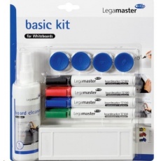 Legamaster Sada Board BASIC Kit - sada pro tabule - popisovače, stěrka, čistič, magnety Legamaster Sada Board BASIC Kit - sada pro tabule - popisovače, stěrka, čistič, magnety