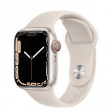 Apple Watch Series 7 Cell, 41mm Starlight/Starlight SportBand Apple Watch Series 7 Cell, 41mm Starlight/Starlight SportBand