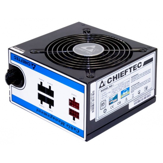 CHIEFTEC zdroj A80 Series, CTG-750C, 750W, 12cm fan, Active PFC, Modular, Retail, 85+