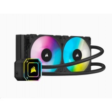 CORSAIR vodní chlazení iCUE H115i ELITE CAPELLIX, 280mm Radiator, Dual 140mm ML RGB Fans, Software Control CORSAIR vodní chlazení iCUE H115i ELITE CAPELLIX, 280mm Radiator, Dual 140mm ML RGB Fans, Software Control