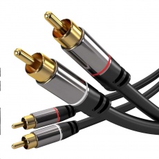 PREMIUMCORD kabel, 2x CINCH-2x CINCH M/M, 3m PREMIUMCORD kabel, 2x CINCH-2x CINCH M/M, 3m