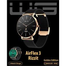 WG - Chytré hodinky AirFlex3 Rizz It / Gold Edition WG - Chytré hodinky AirFlex3 Rizz It / Gold Edition