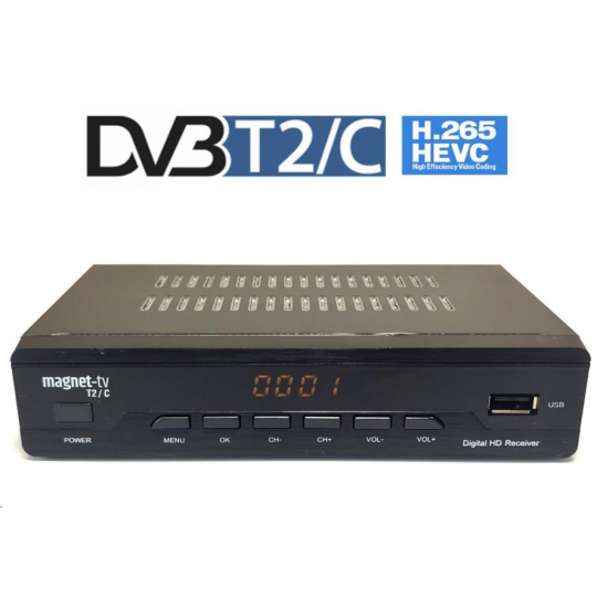 Magnet TV DVB - T/T2/C s HEVC (H.265)