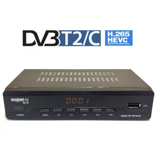 Magnet TV DVB - T/T2/C s HEVC (H.265)