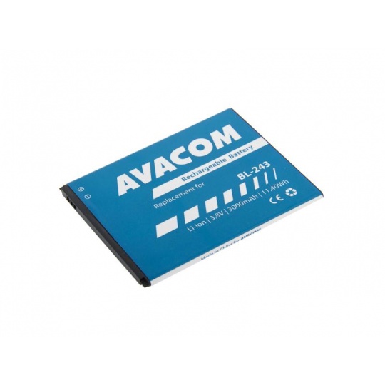 AVACOM baterie do mobilu Lenovo A7000 Li-Ion 3,8V 3000mAh (náhrada BL243)