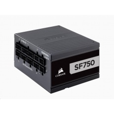 CORSAIR zdroj, SF750-80 PLUS® Platinum Certified High Performance PSU (SFX, 750W, Modular)