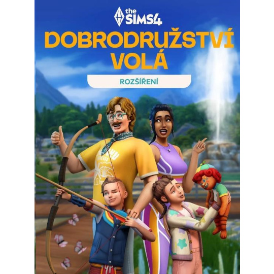 PC hra The Sims 4: Dobrodružství volá PC hra The Sims 4: Dobrodružství volá
