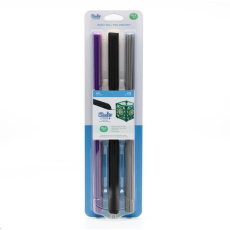 3Doodler náplň PLA pro 3D pero Create+ 75ks - černá, fialová, šedá 3Doodler náplň PLA pro 3D pero Create+ 75ks - černá, fialová, šedá