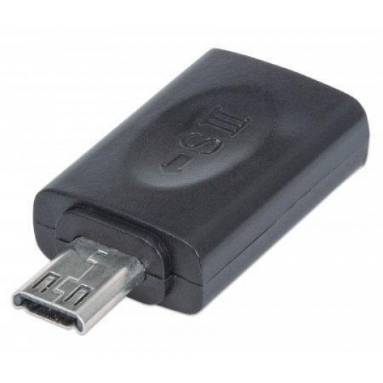 MANHATTAN MHL Adapter, Micro USB 5-pin to 11-pin adapter, Blister