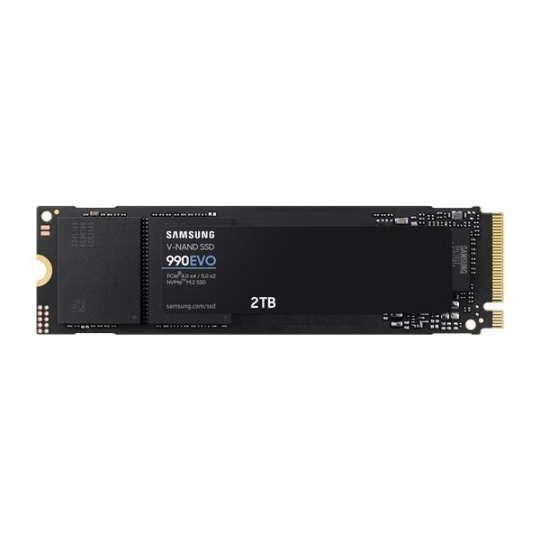 SSD Samsung 990 EVO 1000GB - formát M.2; čtecí rychlost až 5000 MB/sec; zapisovací rychlost až 4200 MB/sec