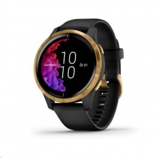 Garmin GPS sportovní hodinky Venu Gold/Black Band Garmin GPS sportovní hodinky Venu Gold/Black Band
