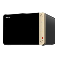 QNAP TS-664-4G 6-bay desktop NAS, 4-core Intel, 4GB DDR4, 6xSATA, 2xM.2, 2x 2.5GbE, HDMI, 4xUSB QNAP TS-664-4G 6-bay desktop NAS, 4-core Intel, 4GB DDR4, 6xSATA, 2xM.2, 2x 2.5GbE, HDMI, 4xUSB