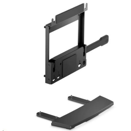 DELL VESA OptiPlex Micro and Thin Client Pro 1 E-Series Monitor Mount w/ Base Extender- OptiPlex 3000/5/7 MFF, Mon. E-se