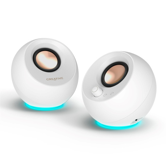 BAZAR - Creative repro Pebble Pro - mobilní reproduktor - bílý - Rozbaleno (Komplet) BAZAR - Creative repro Pebble Pro - mobilní reproduktor - bílý - Rozbaleno (Komplet)