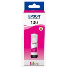 EPSON - poškozený obal - ink bar 106 EcoTank Magenta ink bottle EPSON - poškozený obal - ink bar 106 EcoTank Magenta ink bottle