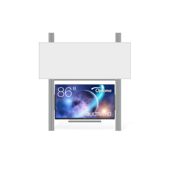 OPTOMA EKOTAB Pylon 320 s přední tabulí MAN K 300x120 pro LCD 86" Optoma 5862RK