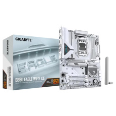 GIGABYTE MB Sc AM5 B850 EAGLE WF7 ICE, AMD B850, 4xDDR5, 1xHDMI, 1xDP, Wifi, ATX