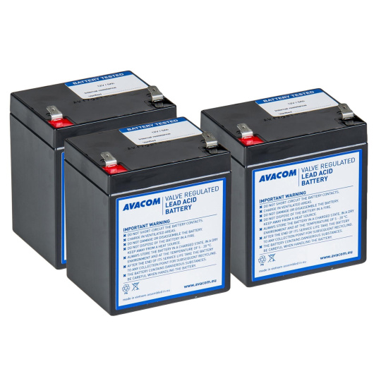 AVACOM Náhradní baterie AVA-RBP03-12050-KIT pro UPS Ever, Legrand