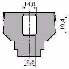 Tango - Modul pro 1x keystone 5014A-B1017 Tango - Modul pro 1x keystone 5014A-B1017