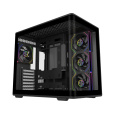 Cooler Master case Elite 600, ATX, Průhledná bočnice, 4x 120mm Fan, Černá