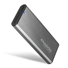 AXAGON EEM2-SG2, USB-C 3.2 Gen 2 - M.2 NVMe & SATA SSD kovový RAW box, bezšroubkový AXAGON EEM2-SG2, USB-C 3.2 Gen 2 - M.2 NVMe & SATA SSD kovový RAW box, bezšroubkový