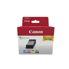 Canon CARTRIDGE CLI-581 C/M/Y/BK MULTI SEC pro PIXMA TS615x,625x,635x,815x,915x, TR7550 (200 str.) Canon CARTRIDGE CLI-581 C/M/Y/BK MULTI SEC pro PIXMA TS615x,625x,635x,815x,915x, TR7550 (200 str.)