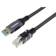PremiumCord Ethernetový kabel USB3.2 na LAN RJ45 10/100/1000, 2m PremiumCord Ethernetový kabel USB3.2 na LAN RJ45 10/100/1000, 2m
