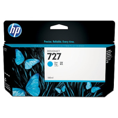 HP 727 Cyan Ink Cart, 130 ml, B3P19A HP 727 Cyan Ink Cart, 130 ml, B3P19A