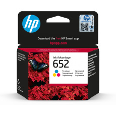HP 652 Tri-color Original Ink Advantage Cartridge, , F6V24AE (200 pages) HP 652 Tri-color Original Ink Advantage Cartridge, , F6V24AE (200 pages)