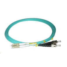 Duplexní patch kabel MM 50/125, OM3, LC-ST, LS0H, 5m Duplexní patch kabel MM 50/125, OM3, LC-ST, LS0H, 5m