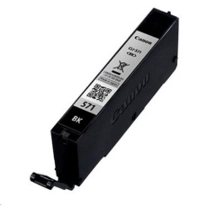 CANON CARTRIDGE CLI-571 BK černá pro PIXMA MG575x, MG685x, MG775x, TS505x, TS605x, TS805x, TS905x (398 str.) CANON CARTRIDGE CLI-571 BK černá pro PIXMA MG575x, MG685x, MG775x, TS505x, TS605x, TS805x, TS905x (398 str.)