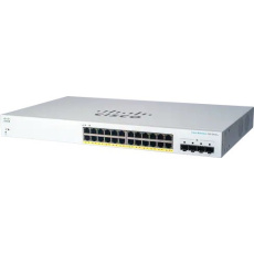 Cisco switch CBS220-24P-4G-UK (24xGbE,4xSFP,24xPoE+,195W) - REFRESH Cisco switch CBS220-24P-4G-UK (24xGbE,4xSFP,24xPoE+,195W) - REFRESH