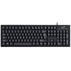 GENIUS klávesnice Smart KB-100, Drátová, USB, černá, CZ+SK layout GENIUS klávesnice Smart KB-100, Drátová, USB, černá, CZ+SK layout