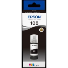 BAZAR - EPSON 108 EcoTank Black ink bottle - Poškozený obal (Komplet)